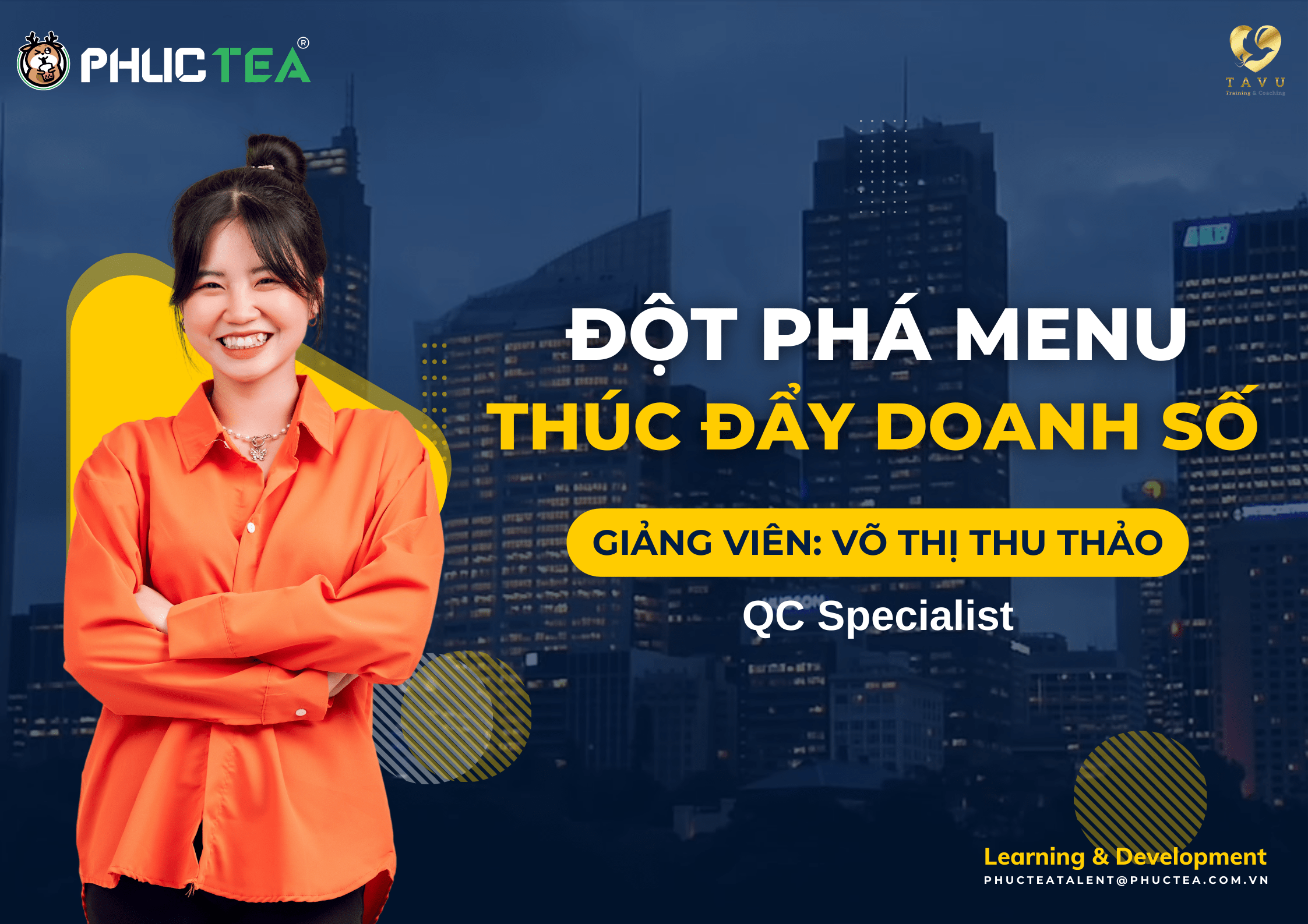 Đột phá Menu - Thúc đẩy doanh số